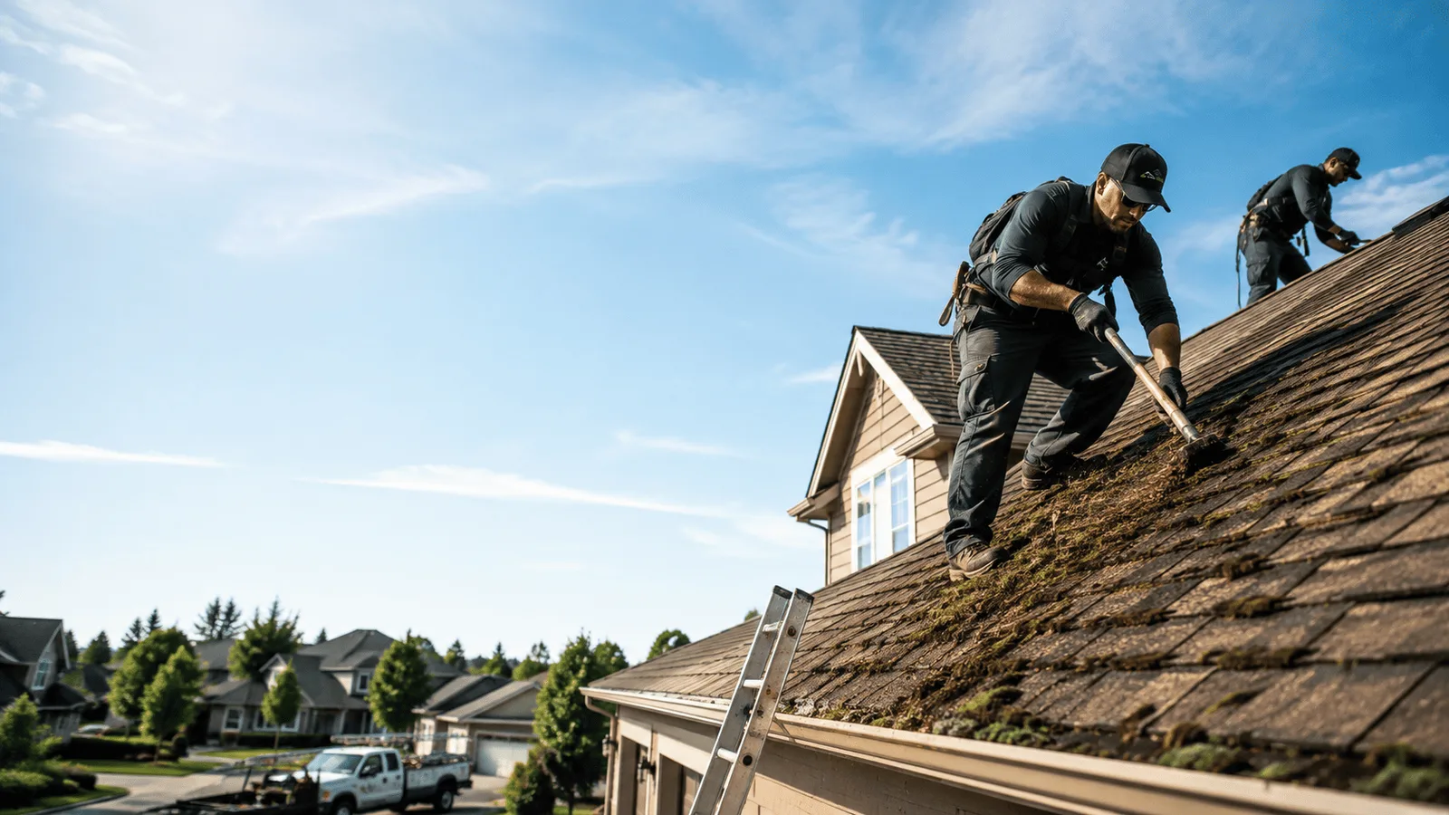 Roof Moss Removal in Oronoco, MN near me